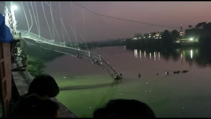 Amid Rescue Operations, Death Toll Rises To 141 In Morbi Bridge Collapse In Gujarat 91 Morbi Bridge Collapse
